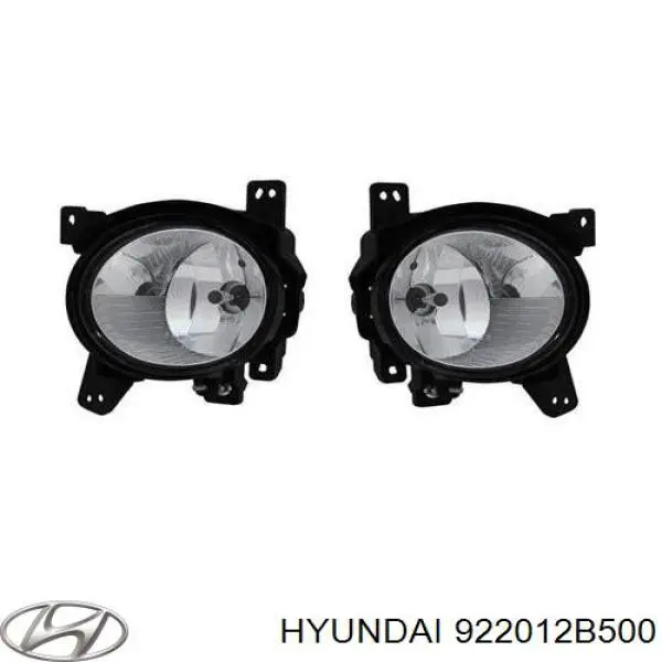 922012B500 Hyundai/Kia luz antiniebla izquierdo