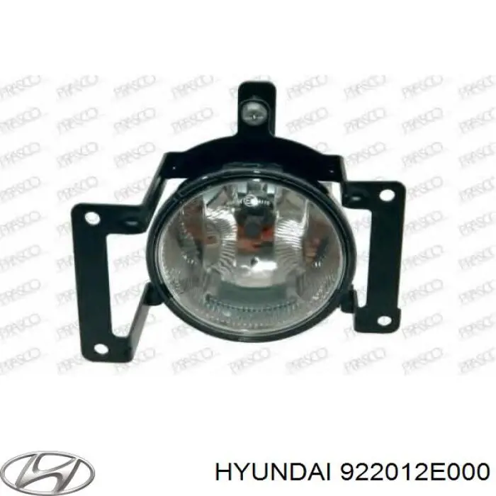 922012E000 Hyundai/Kia luz antiniebla izquierdo