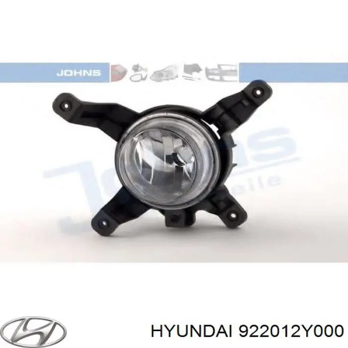Luces antiniebla  izquierdo Hyundai/Kia 922012Y000 precio, desde 50,65 EUR
