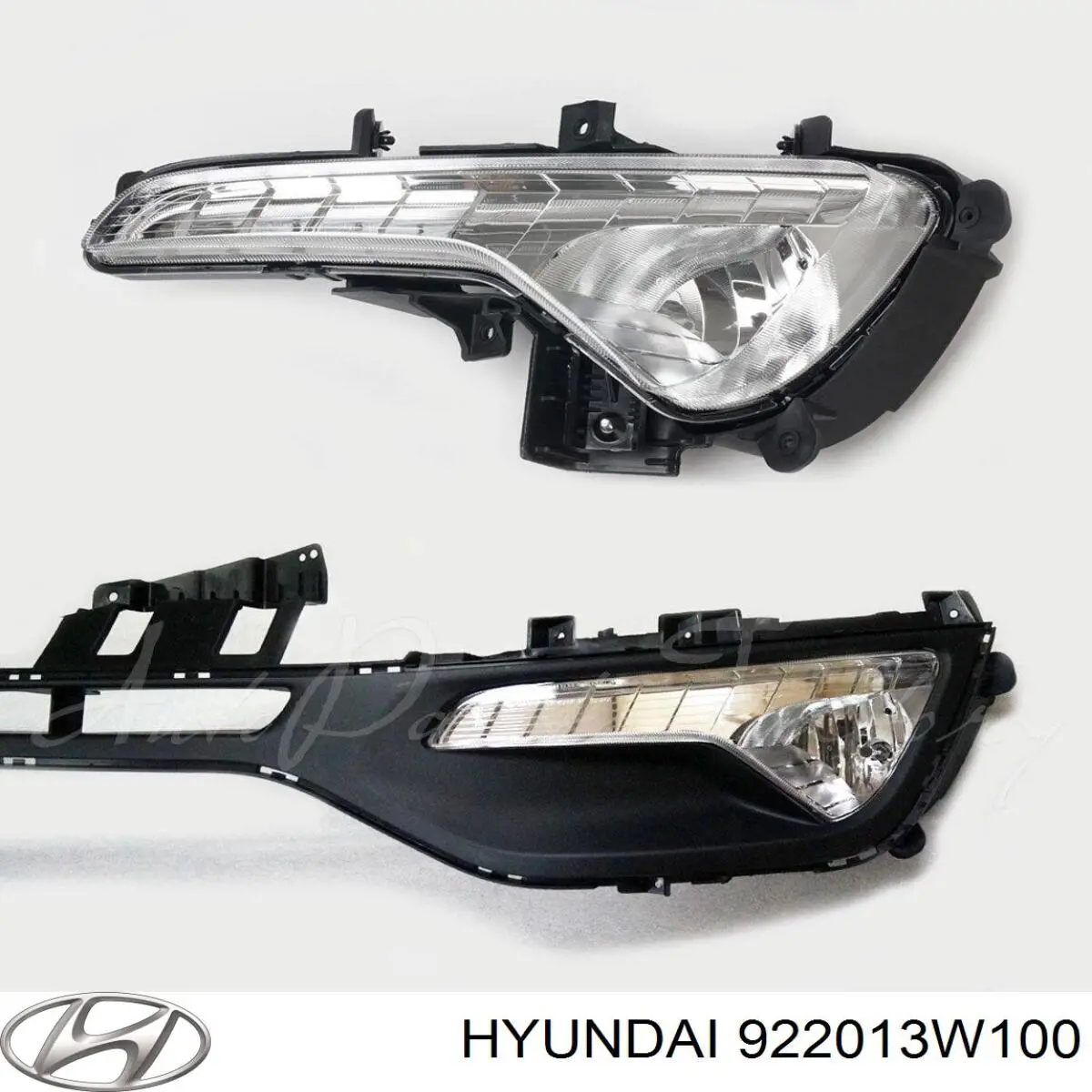 922013W100 Hyundai/Kia faro antiniebla izquierdo