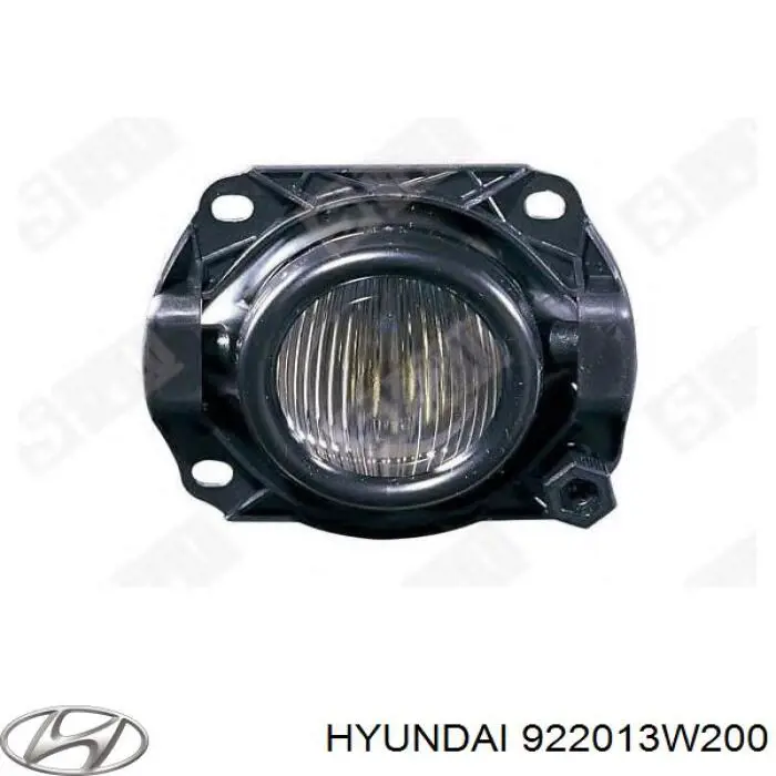 922013W200 Hyundai/Kia luz antiniebla izquierdo