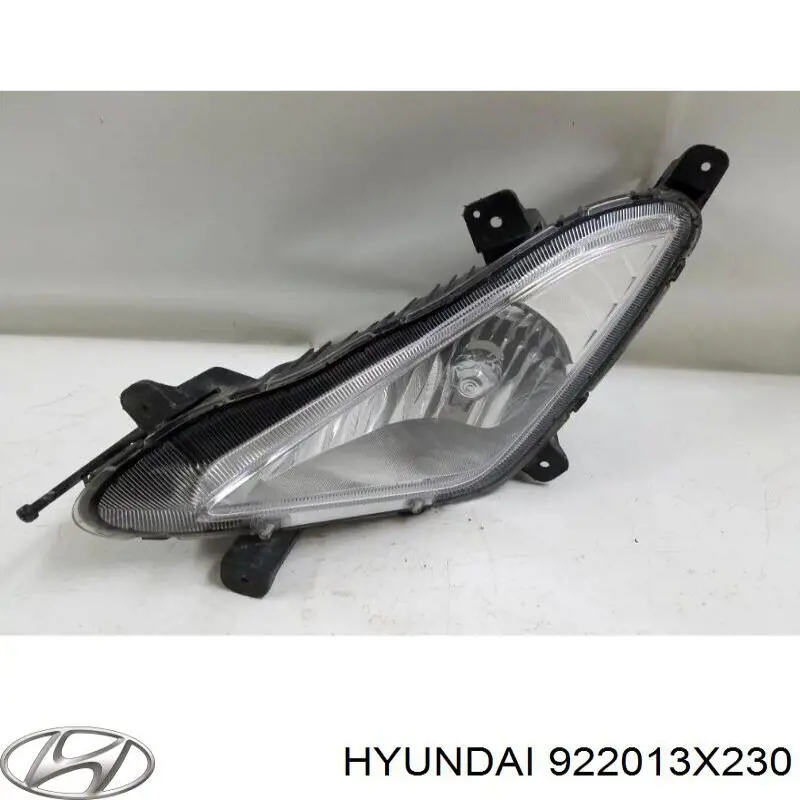 922013X230 Hyundai/Kia luz antiniebla izquierdo
