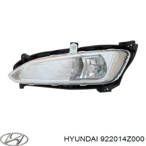 922014Z000 Hyundai/Kia faro antiniebla izquierdo