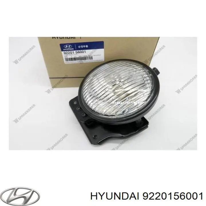 Luz antiniebla izquierda para Hyundai HD 