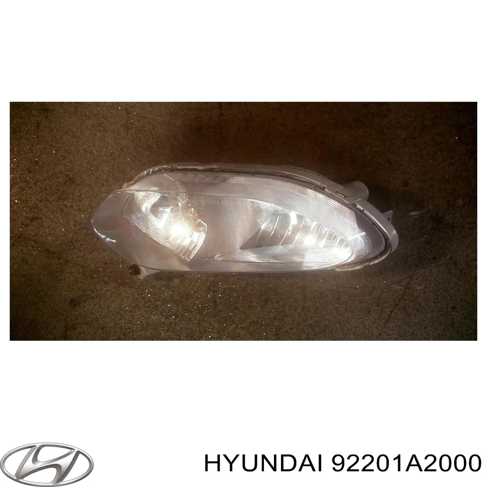 Faro antiniebla izquierdo Hyundai/Kia 92201A2000 precio, desde 56,63 EUR