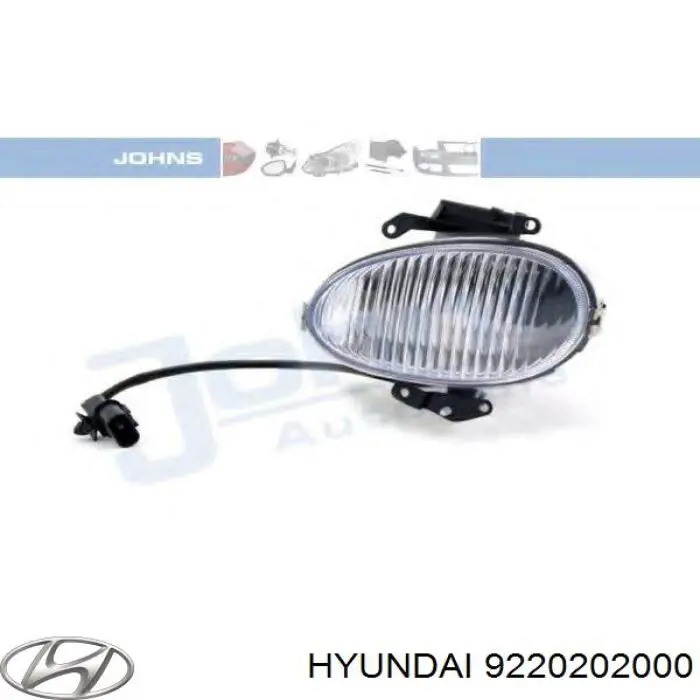 Comprar 9220202000 Hyundai/Kia Faro antiniebla derecho