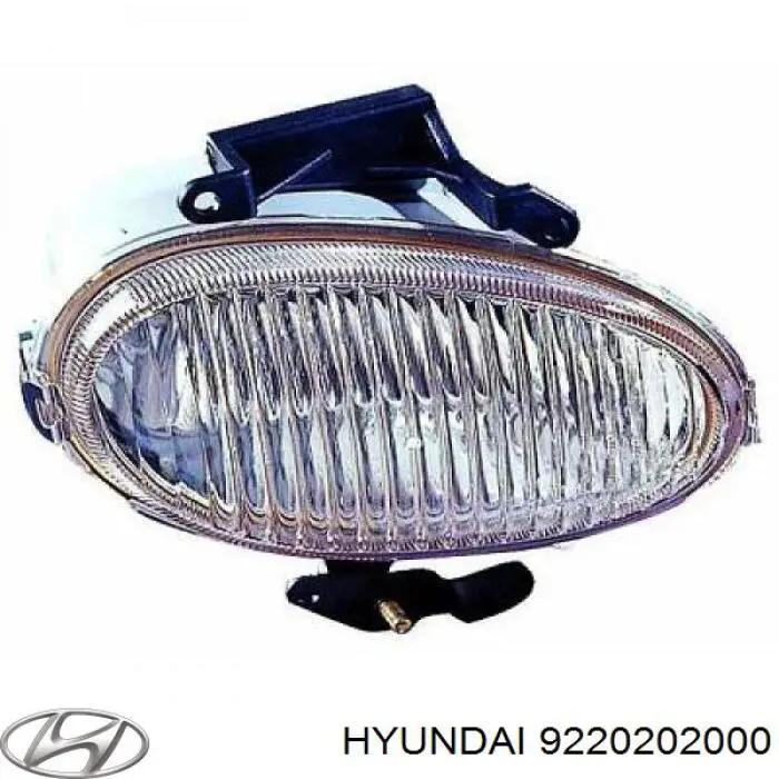 Faro antiniebla derecho 9220202000 Hyundai/Kia