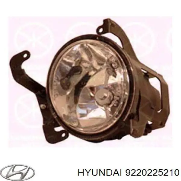 Luz antiniebla derecha para Hyundai Accent (LC)