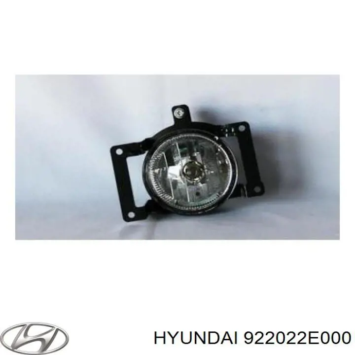 922022E000 Hyundai/Kia faro antiniebla derecho