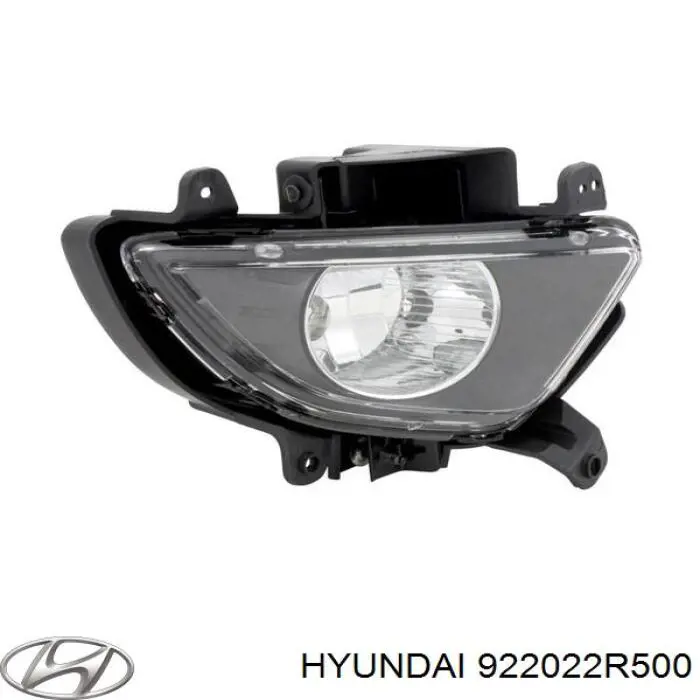 922022R500 Hyundai/Kia faro antiniebla derecho