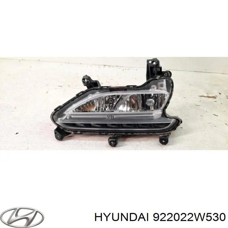 922022W530 Hyundai/Kia faro antiniebla derecho