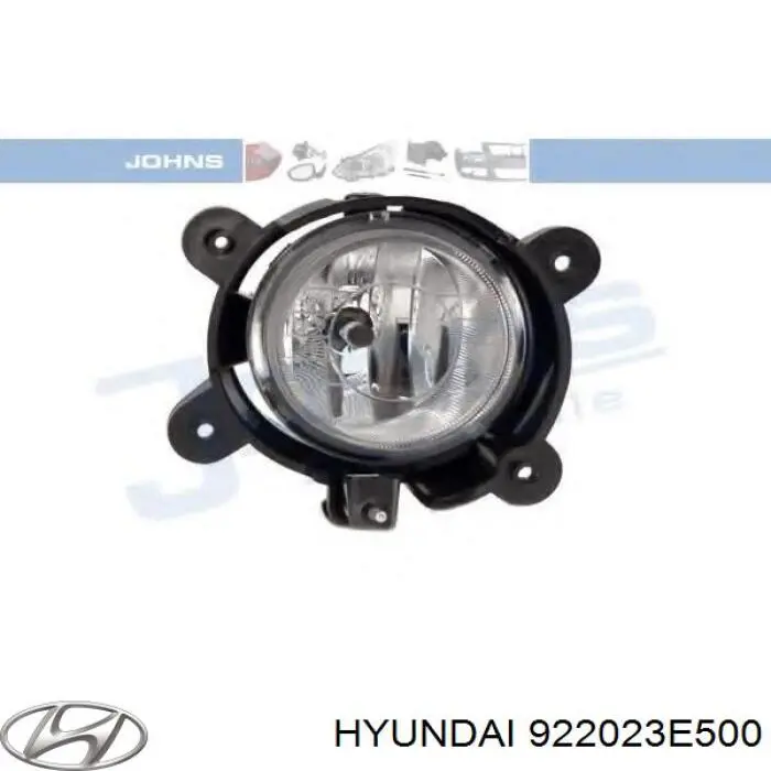 922023E500 Hyundai/Kia faro antiniebla derecho