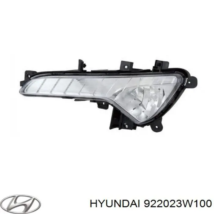 922023W100 Hyundai/Kia Faro antiniebla derecho