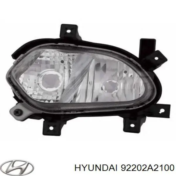 Faro antiniebla derecho Hyundai/Kia 92202A2100 precio, desde 52,97 EUR