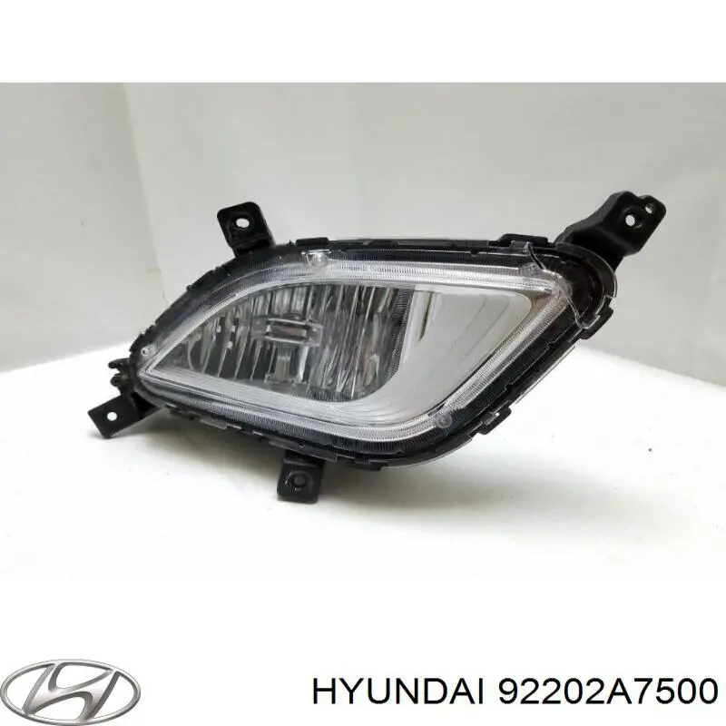 92202A7500 Hyundai/Kia faro antiniebla derecho