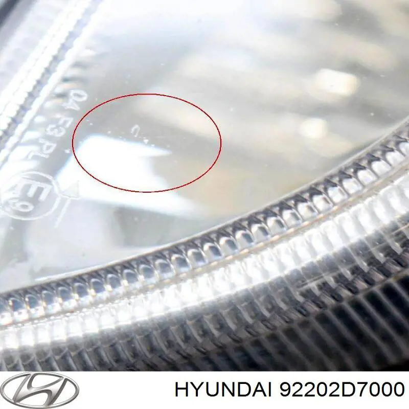 Comprar 92202D7000 Hyundai/Kia Faro antiniebla derecho