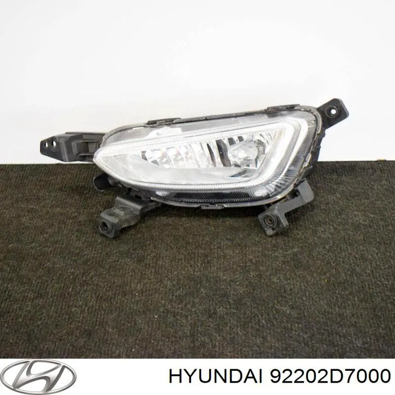 Luz antiniebla derecha para Hyundai Tucson (TL)
