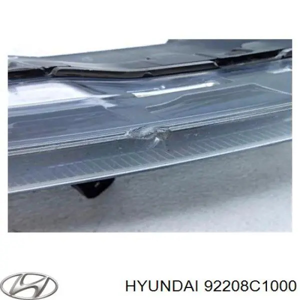 Luz diurna derecha para Hyundai Sonata (LF)