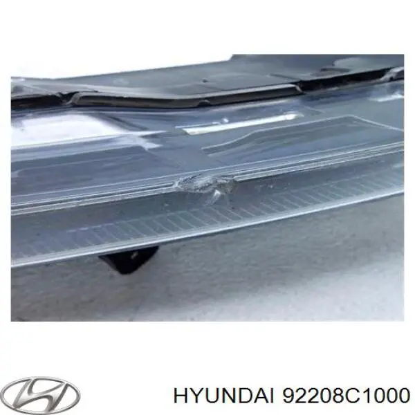 Luz diurna derecha Hyundai Sonata 7 (LF)