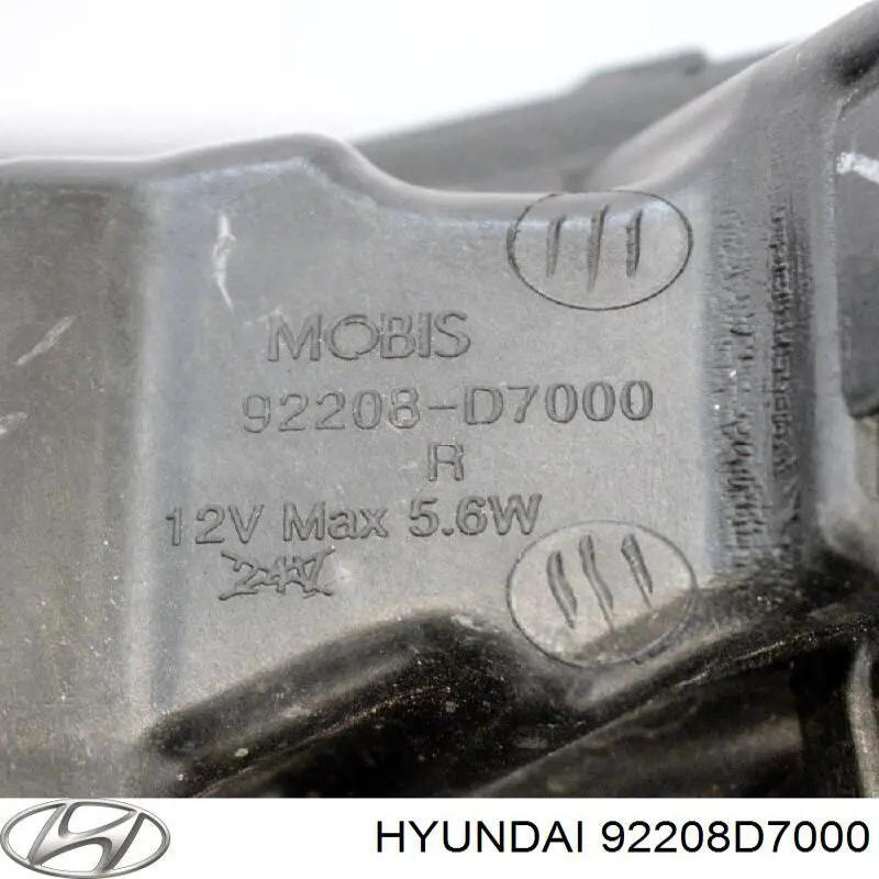Comprar 92208D7000 Hyundai/Kia Luz diurna derecha