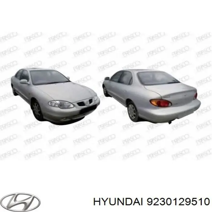 9230129500 Hyundai/Kia piloto intermitente izquierdo