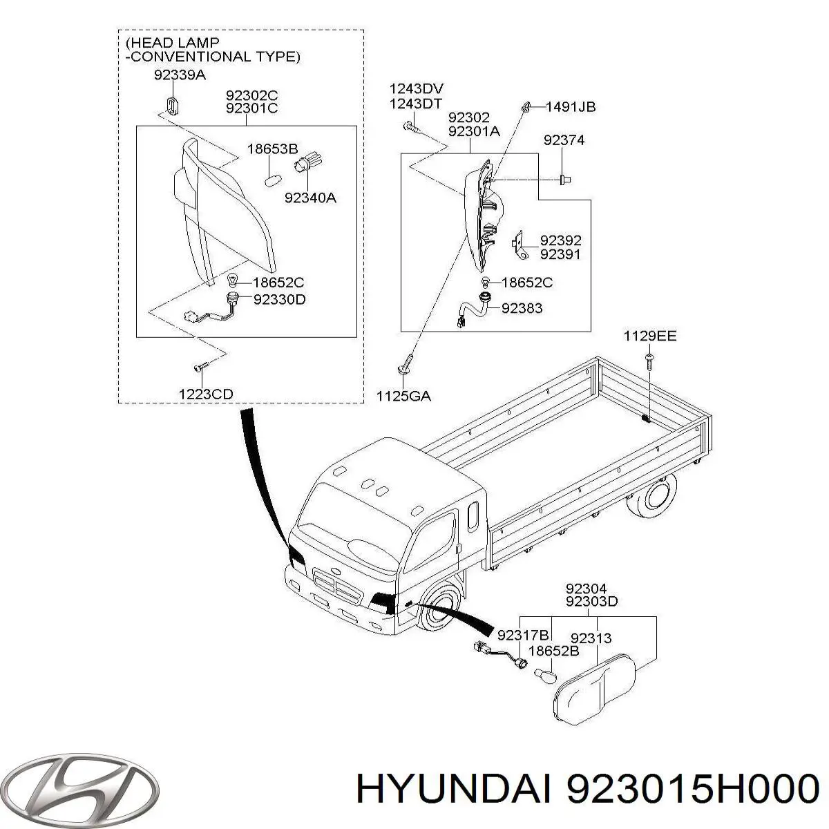 923015H005 Hyundai/Kia