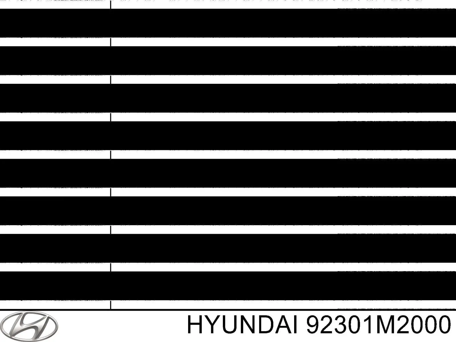 92312M2000 Hyundai/Kia piloto intermitente izquierdo