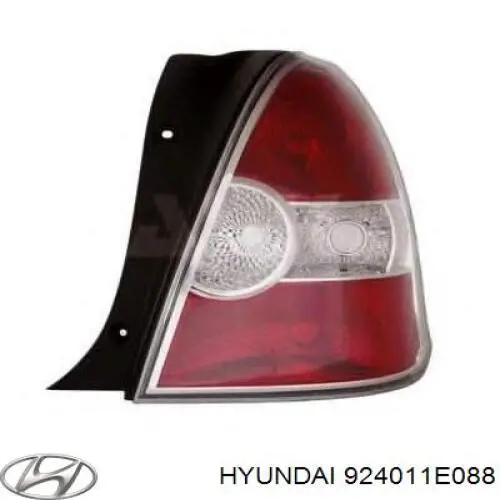 924011E088 Hyundai/Kia piloto posterior izquierdo