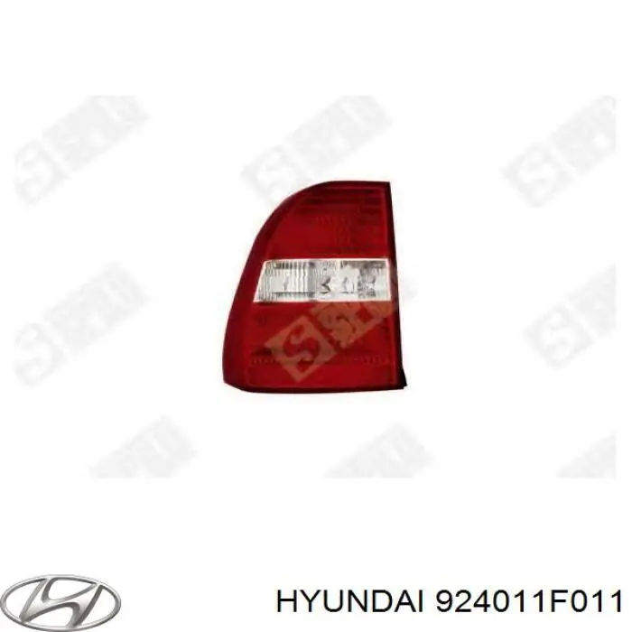 924011F011 Hyundai/Kia piloto posterior izquierdo