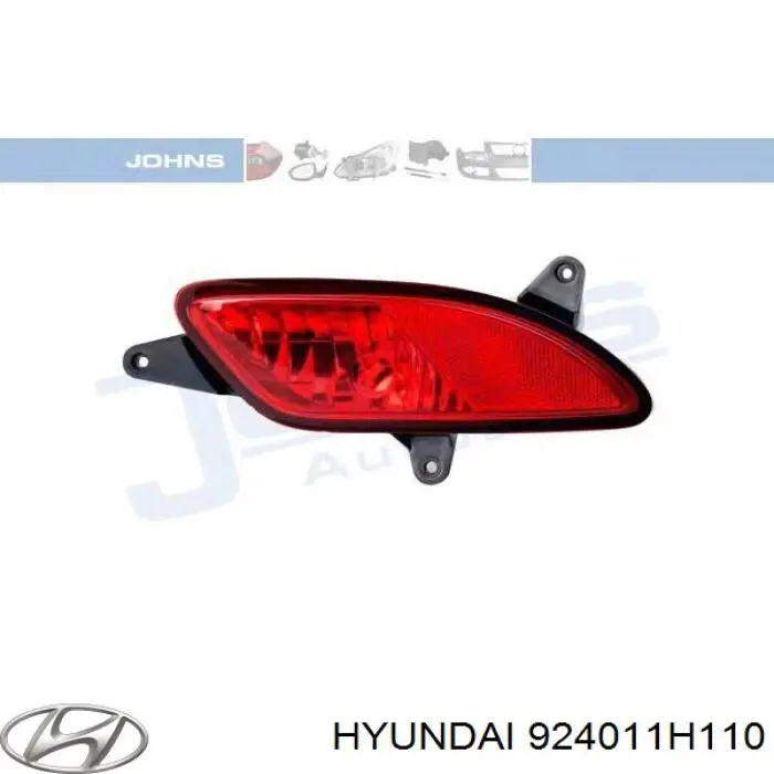 Luz antiniebla trasera izquierda Hyundai/Kia 924011H110 precio, desde 62,89 EUR