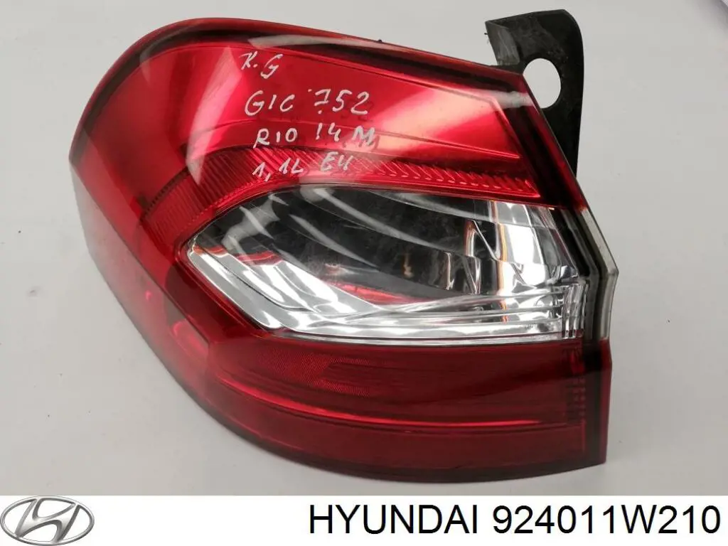 Comprar 924011W210 Hyundai/Kia Piloto trasero exterior izquierdo