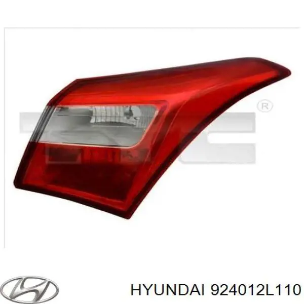 924012L110 Hyundai/Kia piloto posterior izquierdo