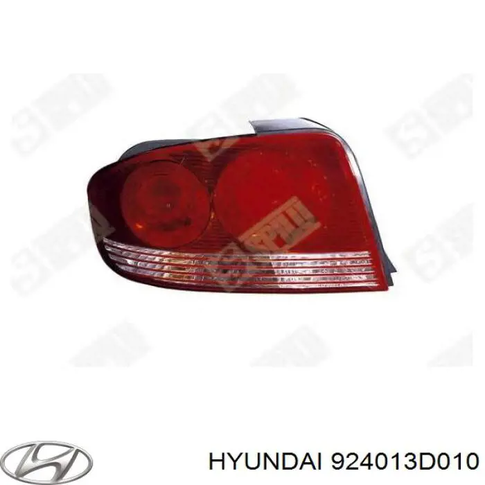 Piloto posterior izquierdo para Hyundai Sonata (EU4)