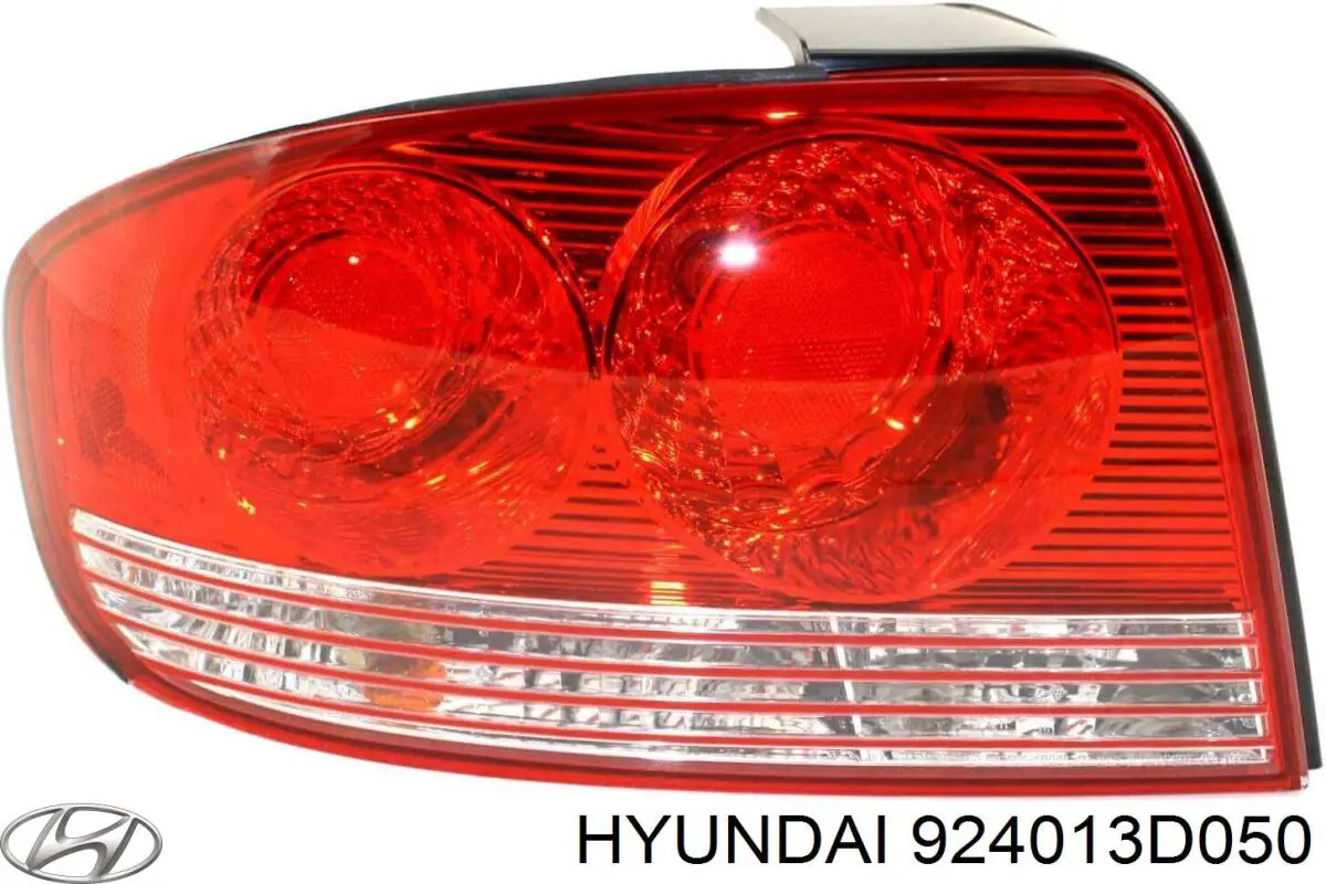 924013D050 Hyundai/Kia piloto posterior izquierdo