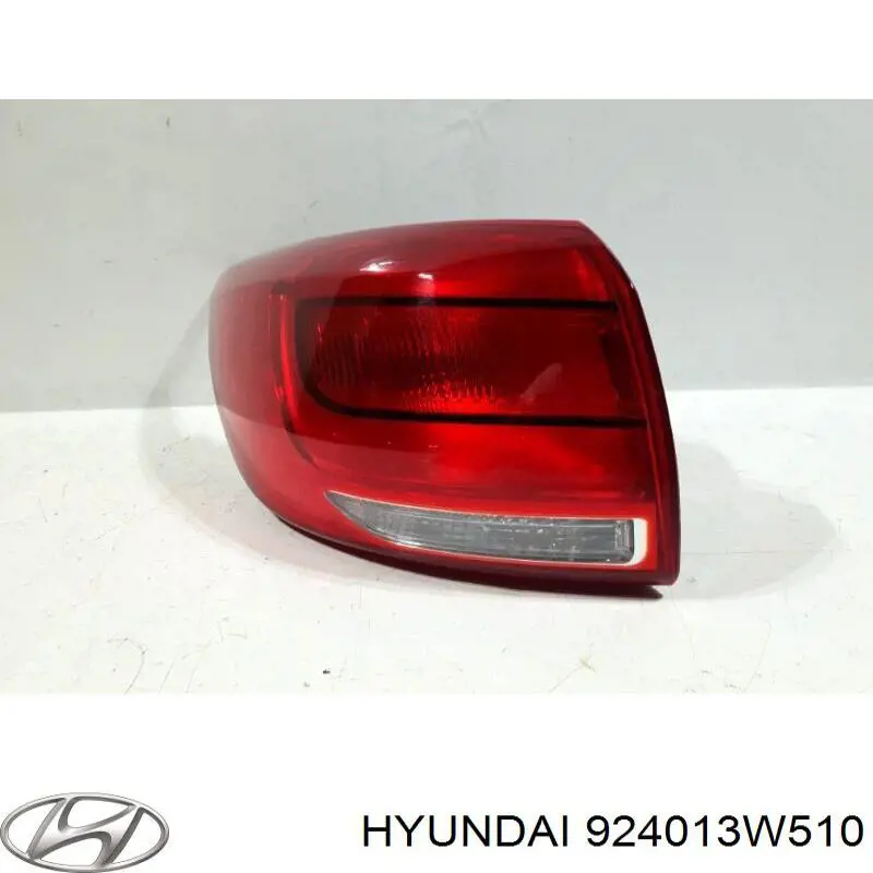 924013W510 Hyundai/Kia piloto posterior exterior izquierdo