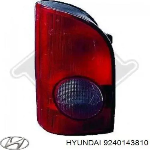 9240143810 Hyundai/Kia piloto posterior izquierdo