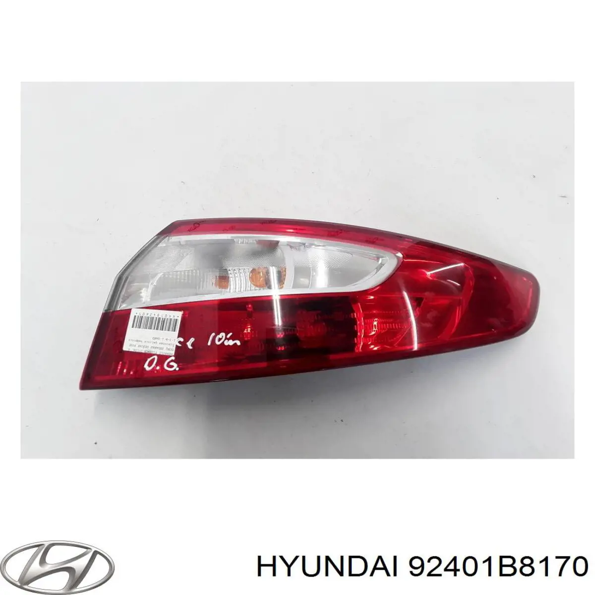 92401B8170 Hyundai/Kia piloto posterior exterior izquierdo