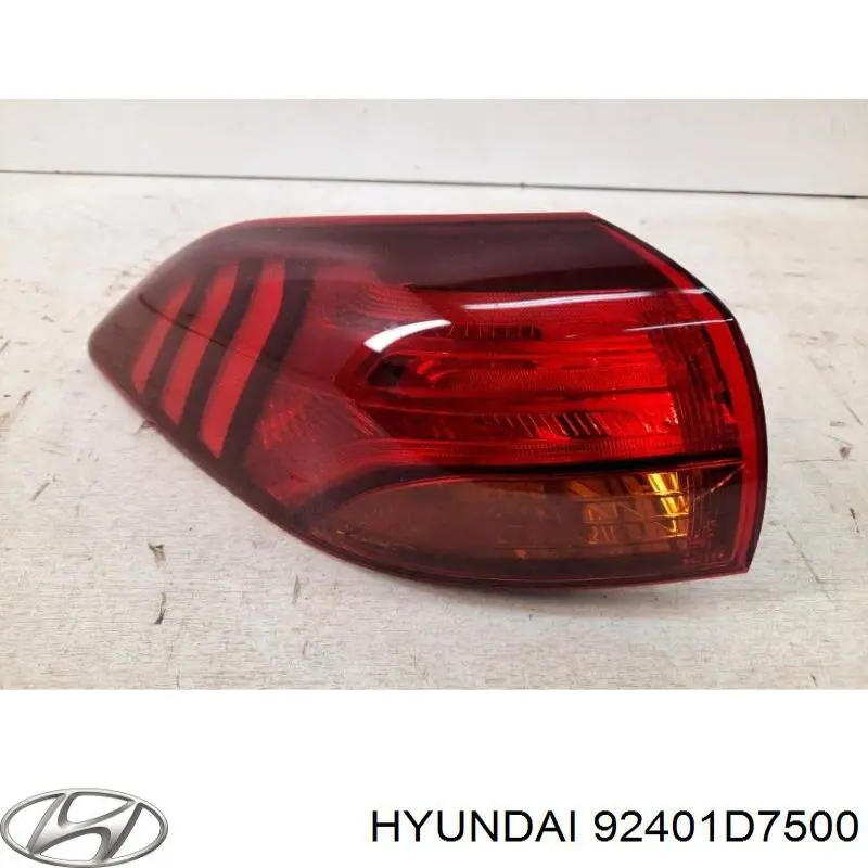 Piloto trasero exterior izquierdo Hyundai/Kia 92401D7500 precio, desde 195,70 EUR
