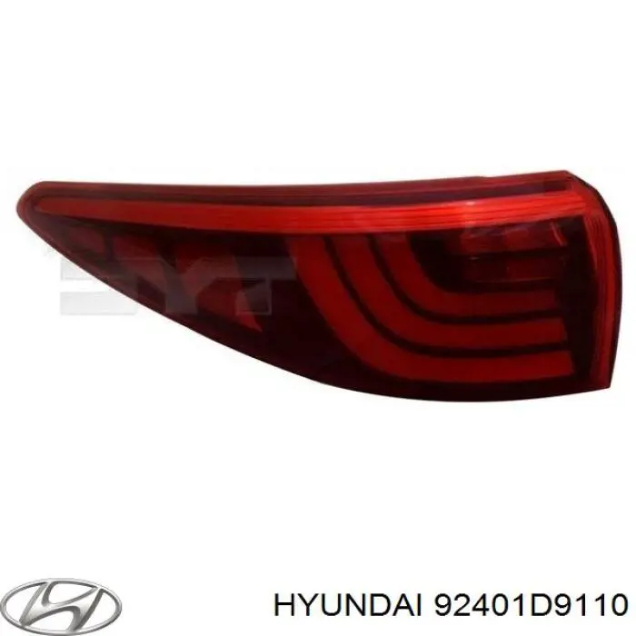 Comprar 8384925 VAN Wezel Piloto trasero exterior izquierdo