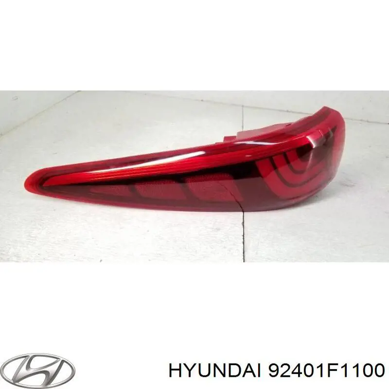 8384925 VAN Wezel Piloto trasero exterior izquierdo
