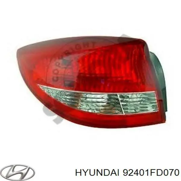Piloto trasero izquierdo Hyundai/Kia 92401FD070 precio, desde 62,44 EUR