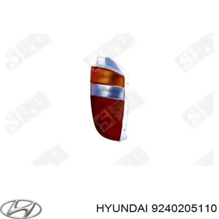Piloto posterior derecho para Hyundai Atos (MX)