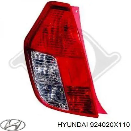 Comprar 924020X110 Hyundai/Kia Piloto trasero derecho