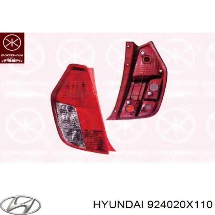 Piloto trasero derecho Hyundai/Kia 924020X110 precio, desde 90,02 EUR