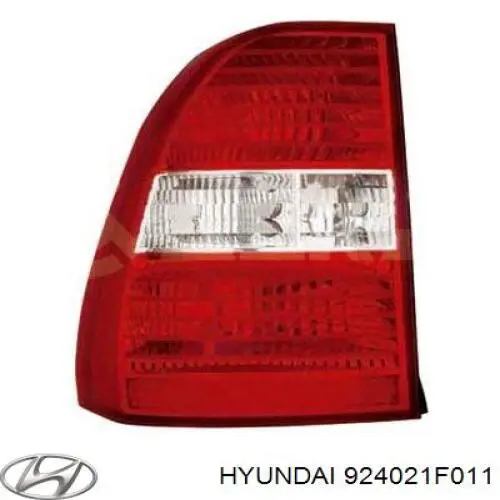 924021F011 Hyundai/Kia piloto posterior derecho