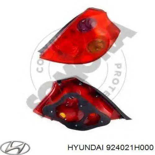 Piloto trasero derecho Hyundai/Kia 924021H000 precio, desde 76,96 EUR