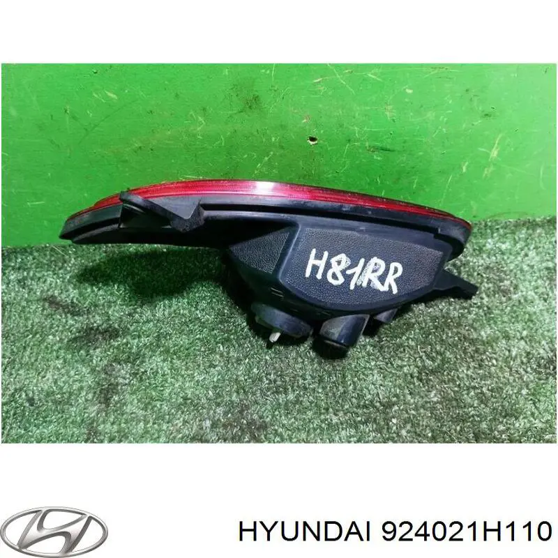 924021H110 Hyundai/Kia faro antiniebla trasero derecho