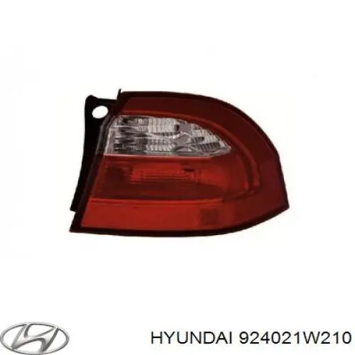 924021W210 Hyundai/Kia piloto posterior exterior derecho