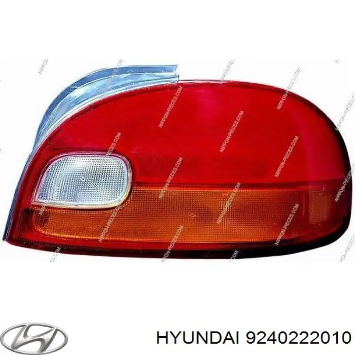 9240222010 Hyundai/Kia piloto posterior derecho