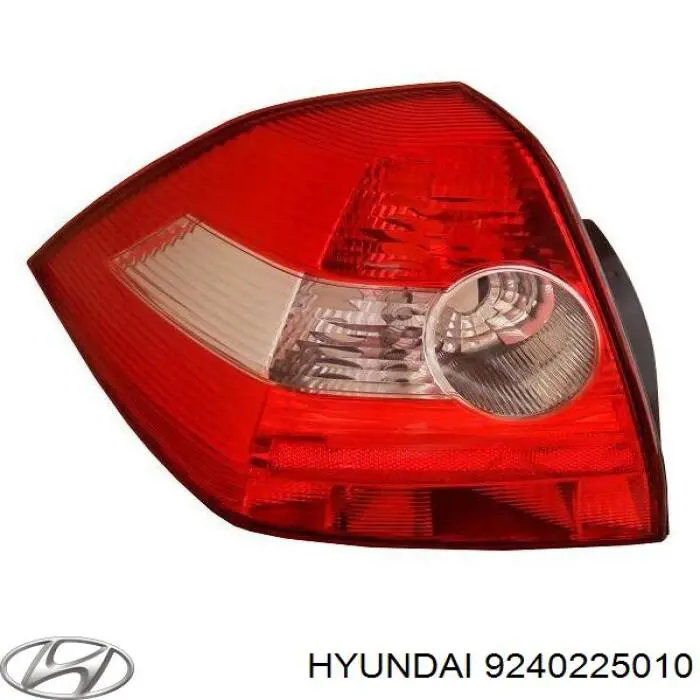 9242025020 Hyundai/Kia piloto posterior derecho